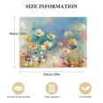 thumbnail image 2 of Nawypu Abstract Floral Canvas Wall Art, Colorful Flowers Artwork Painting Prints Modern Watercolor Pictures Framed for Living Room Bedroom Bathroom Office Home Decor -, 2 of 5