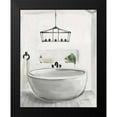 thumbnail image 2 of Vassileva, Silvia 20x24 Black Modern Framed Museum Art Print Titled - Attic Bathroom II Light Crop, 2 of 5