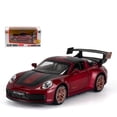 thumbnail image 4 of Modelo de coche deportivo de aleación 1:32 para niños, adornos de simulación, coche extraíble, juguetes para fanáticos, Colección, regalos de navidad carros de colección renault, 4 of 4