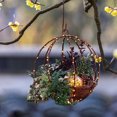 thumbnail image 1 of Artificial Christmas Hanging Basket, 1 of 5
