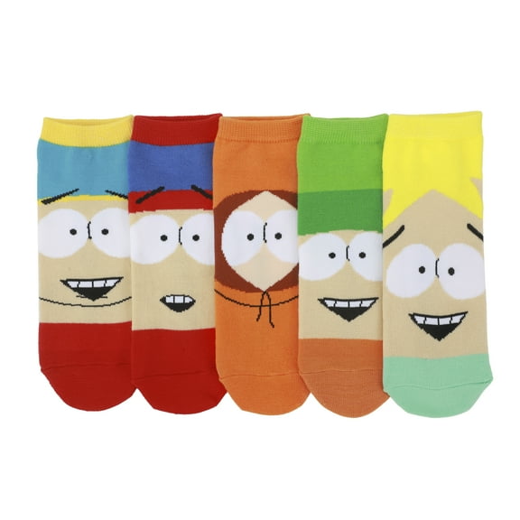 South Park Favorite Characters 5-Pack of Women's Ankle Socks