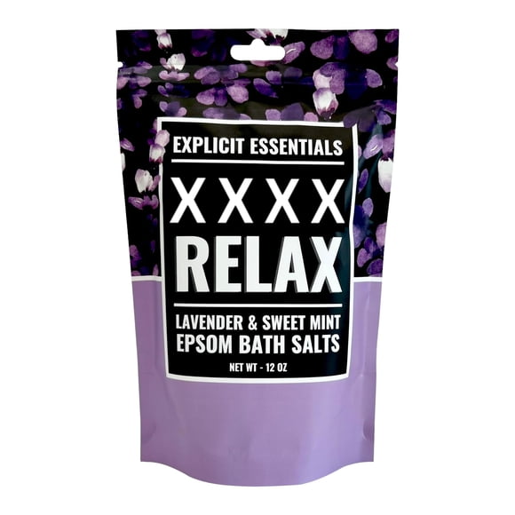 Sales de Baño Explicit Essentials 340 g Lavanda y Menta