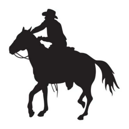 Modern Gold Machine - Style and Apply Horseman Wall Decal