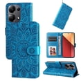 thumbnail image 1 of Funda tipo cartera GANGXUN para Xiaomi Redmi Note 13 Pro 4G , diseño girasol, cuero PU, soporte, cierre magnético, tarjetero, 1 of 5