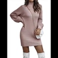 thumbnail image 1 of Suéteres Tipo Cárdigan para Mujer, Abiertos Al Frente, para Otoño e Invierno, de Larga, Holgados, Informales, para Abrigo. Rosa XXL, 1 of 10