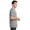 thumbnail image 3 of District Young Mens Very Important Tee with Pocket-S (Light Heather Grey), 3 of 6