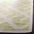 thumbnail image 3 of Safavieh Dhurries Brianna Geometric Area Rug, Light Green/Ivory, 8' x 8' Square, 3 of 8