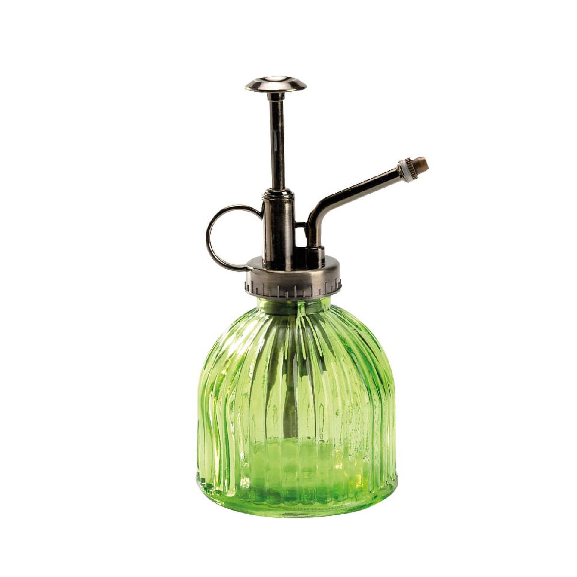 K-Cliffs Vintage Green Glass Plant Mister,  Dimensions: 3.5L x 3.2W x 6.5H inches, 1 Piece, 1 Pack