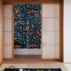 thumbnail image 2 of Cortina de puerta con estampado de coco para entrada, cortina opaca para ventana, cortina divisoria para habitación, tapiz para decoración del hogar, 34" de ancho x 56" de largo, 2 of 7