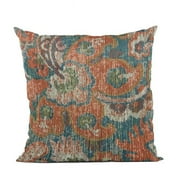 Multi Color Unique Damask Luxury Throw Pillow - 20 x 26 in. Standard Size