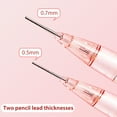 thumbnail image 5 of Cute Pink Coquette Peach Mechanical Pencil Set Include 8Pcs Kawaii Mechanical Pencils,2 Tubes Mechanical Pencil Lead Refills,2Pcs Erasers,for Birthday Christmas Gifts, 5 of 7