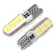 thumbnail image 4 of Silicone Shell Canbus 12V DC License Plate Dome 10pcs T10 194 W5W Car T10-5050-6SMD Super Bright Energy Saving, 4 of 5