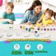 thumbnail image 3 of Rocas de pintura grandes, planas y lisas, piedras de pintura multicolores, piedras para arte y bricolaje, escogidas a mano, perfectas para fiestas infantiles, manualidades y decoración(Blanc, 3 of 5