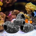 thumbnail image 4 of Imitation Stone Texture Fish Breeding Cave Hole Stone Fish Hideaway Ornament Fish  Decoration, 4 of 8