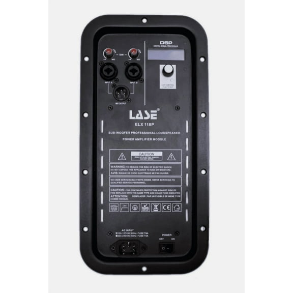 LASE Amplifier Module Replacement for Electro Voice EV ELX118P, ZXA1 Power Sub Speaker
