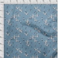 thumbnail image 3 of oneOone Viscose Chiffon Fabric Dot|Floral & Stork Bird Print Fabric By The Yard 42 Inch Wide, 3 of 4
