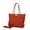 Red, variant on Love Lightning Tote Bag