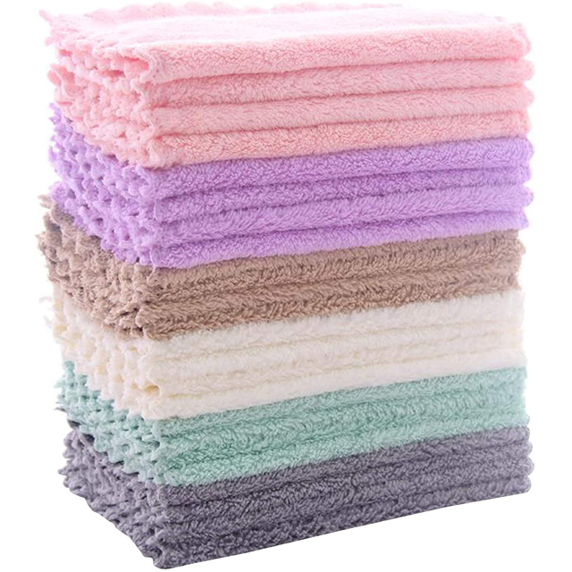 24 Pack Kitchen Dishcloths Does Not Shed Fluff No Odor Reusable