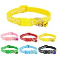 thumbnail image 2 of 2PCS 0.39'' Pet Collar Adjustable Dog Collar Cat Collar with Bell, 2 of 6