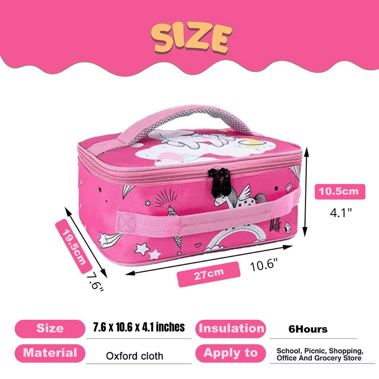 Pop Lunch Box for Girls Kids School Lunch Bag,Back to School Supplies Pop  Insulated Lunch Box Tote f…See more Pop Lunch Box for Girls Kids School