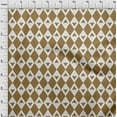thumbnail image 4 of oneOone Cotton Poplin Twill Light Brown Fabric Check Argyle Sewing Material Print Fabric By The Yard 56 Inch Wide, 4 of 5