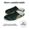 thumbnail image 6 of Balery Cute Saucerman With Big Eyes Pattern Women's Fuzzy Memory Foam Slippers Fluffy Winter House Shoes Indoor and Outdoor-37/38, 6 of 7