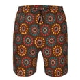 thumbnail image 3 of Honeii's 60s and 70s Aesthetic1 Print Men's Casual Shorts with Drawstring，Swim Trunks Quick Dry Beach Shorts, 3 of 5
