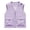Purple, variant on Women's V Neck Zip Up Outdoor Utility Vest Sleeveless with Pockets All Season Photography Workwear Orange