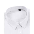 thumbnail image 2 of Youclos Men's Cotton Long Sleeve Casual Button-Down Shirt, Breathable Soft, 2 of 6