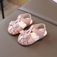 thumbnail image 2 of Duqingm Water Sandals Toddler Classic Fisherman Sandals Girls Closed Toe Water Pool Beach Sandal Naturally Splay Pink,7, 2 of 6