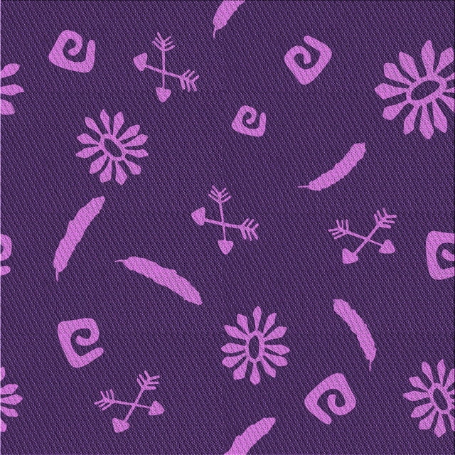 Ahgly Company Machine Washable Indoor Square Transitional Dark Orchid Purple Area Rugs, 5' Square