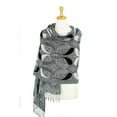 thumbnail image 2 of Paisley Pattern Tow Layered Woven Pashmina Shawl Scarf Wrap Stole, 2 of 4