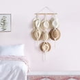 thumbnail image 3 of Fymlhomi Macrame Hat Hangers Hat Rack for Wall Cowboy Hat Holder Organizer Display for Closet Hand Weaving Bobo Hanging Hat Organizer Storage for Wide Brim Hats Bowler Fedora Hats, 7 Hats Style, 3 of 4