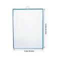thumbnail image 2 of Blue Hanging File Organizer Storage Bag for Home Office with Transparent Pocket and Plastic, 2 of 8