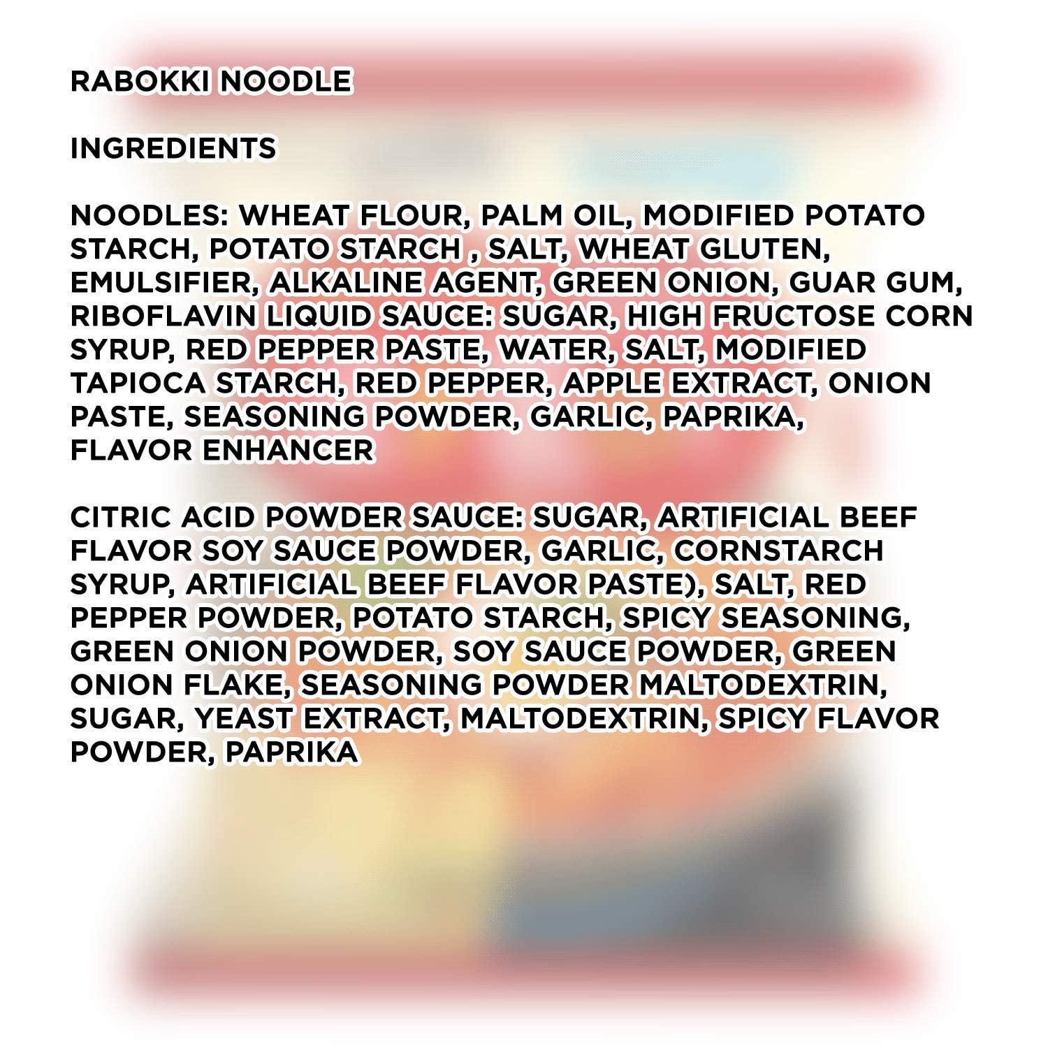 Paldo Rabokki Ramen, Soupless Stir-Fried Noodles with Sweet & Spicy Seasoning Sauce, Tteokbokki Taste, Best Oriental Style Korean Ramyun, Brothless K-Food, &nbsp; 145g x 8 Pack