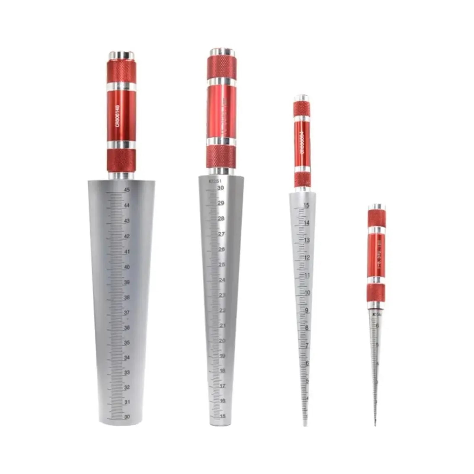 High Precision Feeler Gauges Accurate Hole Inspection Welding Taper Gauge Clear Scale Conical Taper Gauge Measuring Tool ,Corrosion-Resistant