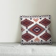thumbnail image 2 of Creative Products Red Clay and Navy Tribal Pattern 18x18 Spun Poly Pillow, 2 of 2