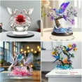 thumbnail image 2 of Animal Statues Decorative Ornament Home Decors Flower Branch Bird Figurines, 2 of 15