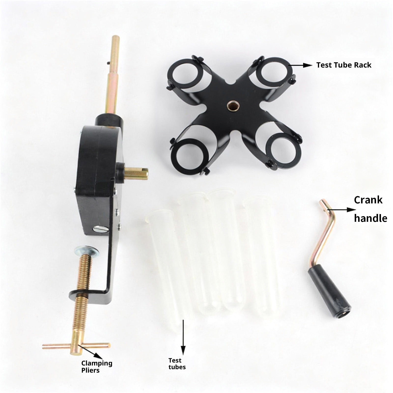 Hand Operated Centrifuge Device Heavy Duty Metal Centrifugal Precipitator Physics Teaching Tool For Mechanics Experiment