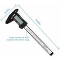 thumbnail image 2 of Calibrador Vernier digital, herramienta de medición de 0-6" con pantalla LCD grande, Auto-o, 2 of 5