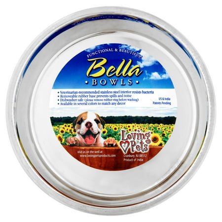 Loving Pets Bella 1.90 Cups Small Paparazzi Pink Bowl