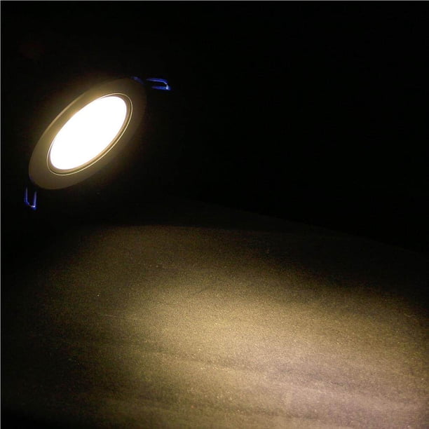 Matsuzay 3*3W LED Luz de techo Foco empotrable Downlight Blanco cálido 100-245V Iluminación y accesorios cálido Matsuzay HA024561-02