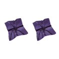 thumbnail image 2 of Bufanda de moda sweethay para mujer bloqueador solar pañuelo para el cuello elegante patrón de puntos azul marino 2piezas, 2 of 6