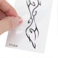 thumbnail image 2 of Tatouages temporaires imperméables et durables pour la taille, autocollants pour le corps, pour femmes, YT-09, 2 of 4