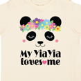 thumbnail image 4 of Inktastic My Yiayia Loves Me Yia Yia Bear Girls Toddler T-Shirt, 4 of 5
