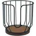 thumbnail image 1 of Yazoeia Coffee Filter Holder Basket Container, Coffee Filter Storage Rack Coffee Pod Holder for Travel, Countertop, Kitchen Decor Large, black CJC912-28520, 1 of 7