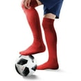 thumbnail image 2 of Sports Football Soccer Long Socks Baseball Hockey Over Knee High Unisex Gift Men, 2 of 18