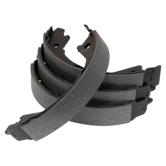 TRQ Rear Parking Brake Shoe Set Fits Select 2007-2011 Hyundai Elantra 2007-2010 Sonata 2005-2009 Tucson Kia Optima 2005-2010 Sportage