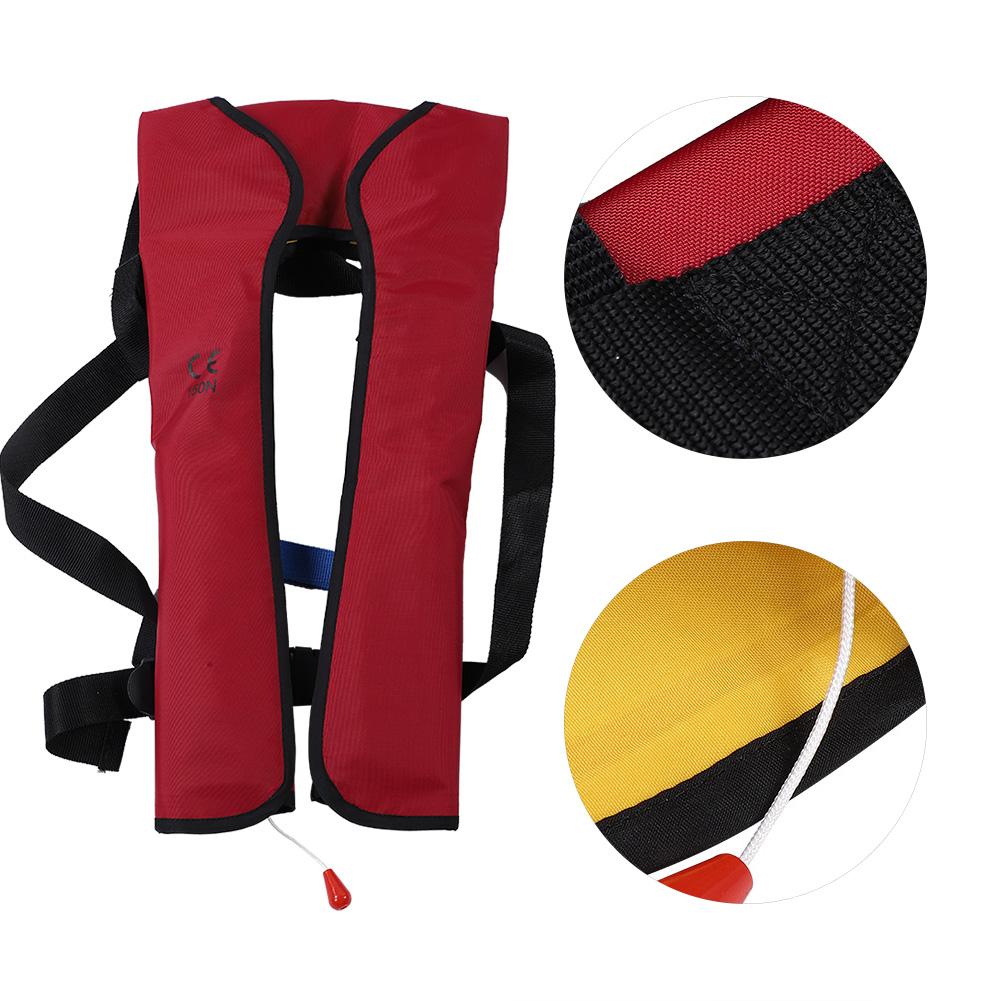 HERCHR Inflatable Life Saving Jacket Automatic/Manual Inflation Vest