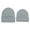 Gray, variant on Warm Knit Beanie for Boys Girls Winter Hat Cozy Beanies Cuffed Plain Skull Caps